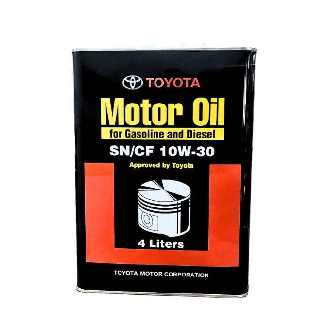 زيت محرك تويوتا 30-10 فئة 4 لتر